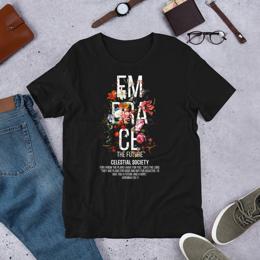 Embrace The Future Unisex t - shirt - Celestial Society