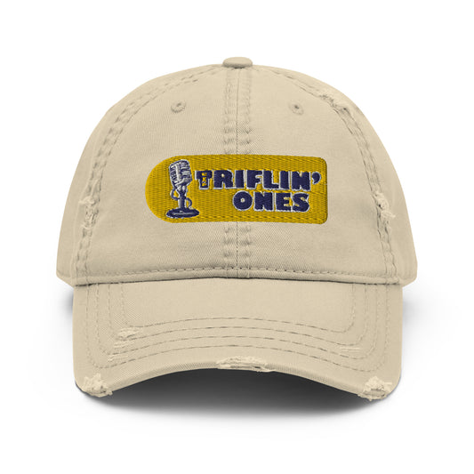 Triflin' Ones Distressed Dad Hat