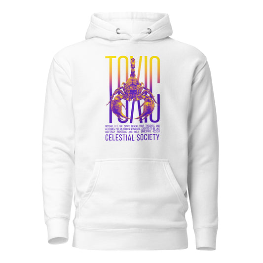 Toxic White Unisex Hoodie