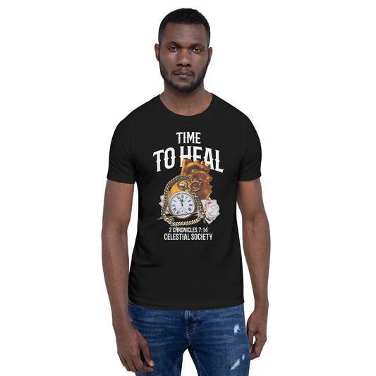 Time To Heal Dark Unisex t - shirt - Celestial Society